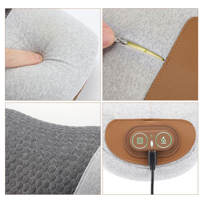 Специализированный цвет электрический горячий компресс вибрация шея массажёр подушка для облегчения боли