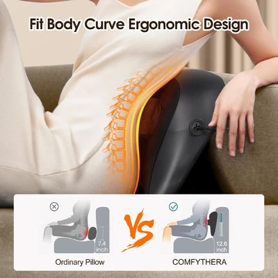 Массажёр для облегчения боли в шее и спине с зарядным током 500 мА 19.05 x 30.48 x 33.02 см