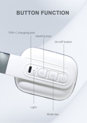 2000mA зарядное течение глубокое гнойное массаж портативный массажник шеи настроить логотип
