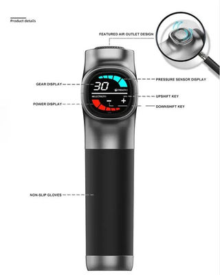 Наносилика гель ручка 30 скорости мышечного массажа пистолет для освобождения фасции и облегчения боли