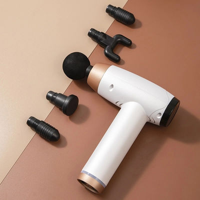 Электрический массажный пистолет с глубокими тканями с 6 головами 30 скоростным ЖК-дисплеем и зарядкой USB 1 кг