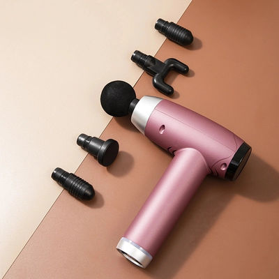 Электрический массажный пистолет с глубокими тканями с 6 головами 30 скоростным ЖК-дисплеем и зарядкой USB 1 кг