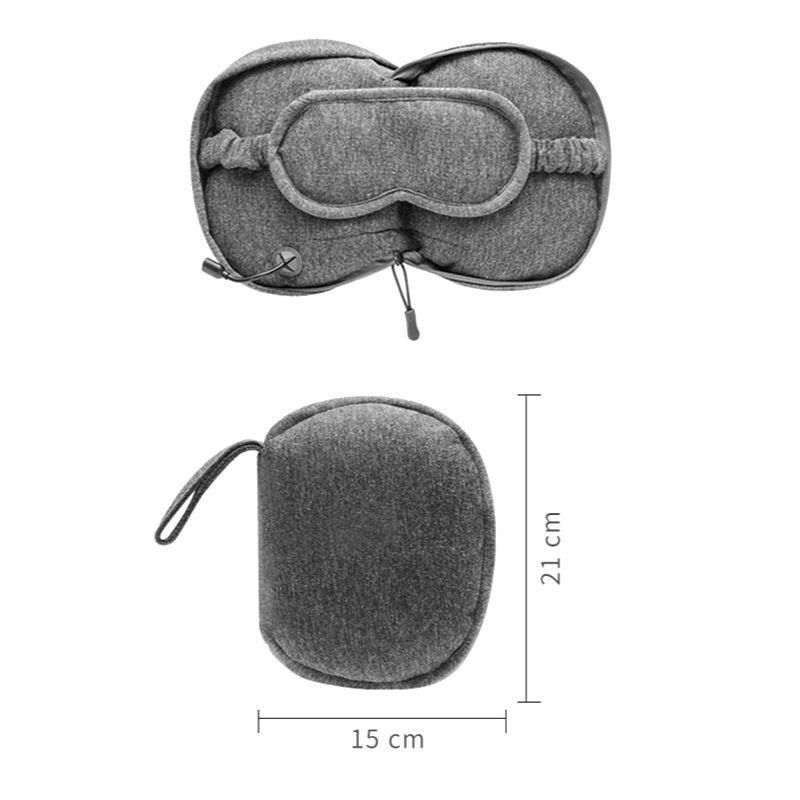 USB Таймер Паровая маска для глаз Многофункциональная массажная подушка для расслабления шеи и плеч
