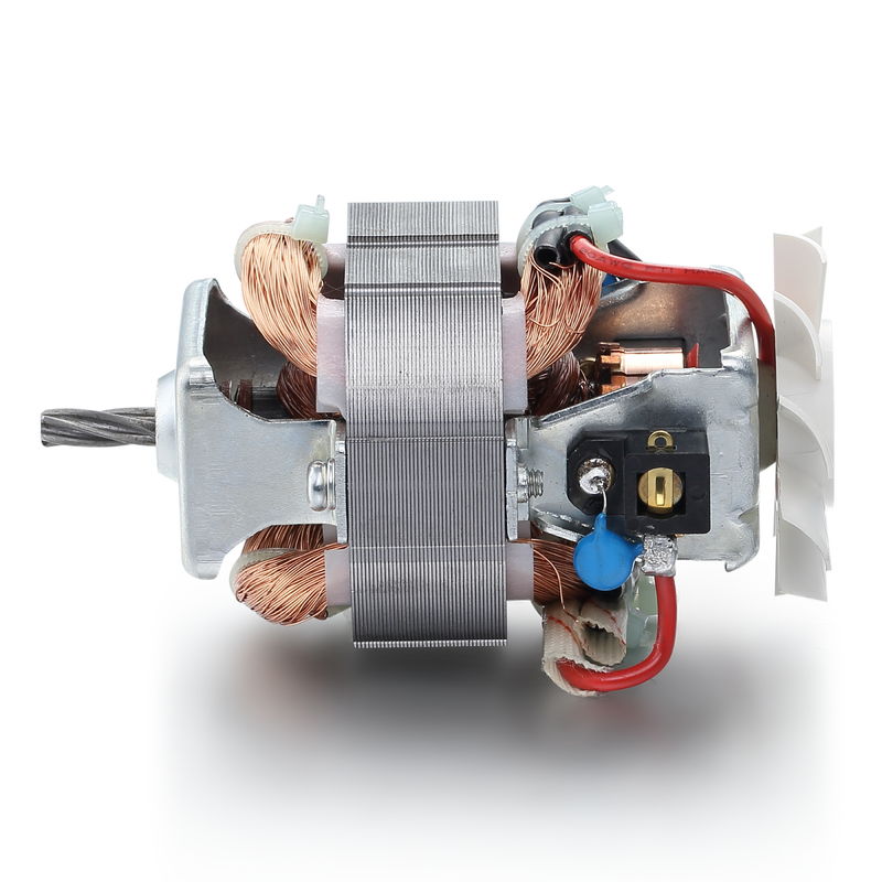 Серебряный 63mm 65w 10000rpm Высокий крутящий момент 110v AC Универсальный электрический мотор для беговой дорожки